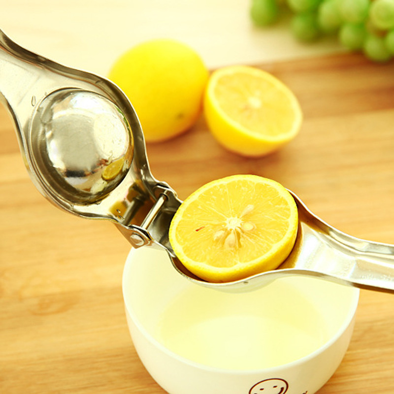 1PC Stainless Steel Citrus Fruits Squeezer Orange Hand Manual Juicer Kitchen Tools Lemon Juicer Queezer Juice Fruit Pressing