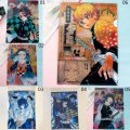 Anime Demon Slayer Kimetsu No Yaiba File Folder A4 Organizer Document Bag Folders For School Office Learning Supplies