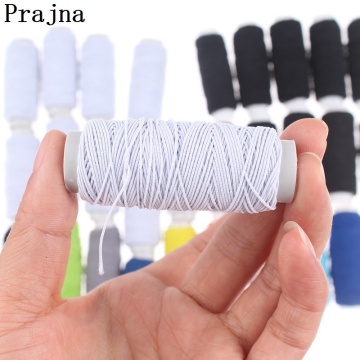 Prajna Elastic Thread Black And White 10 Roll Set Sewing Machine Thread Cheap Elastic Thread For Bracelets Beading DIY Accessory