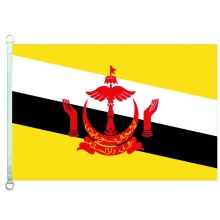 Brunei flag 100% polyster 90*150CM Brunei banner