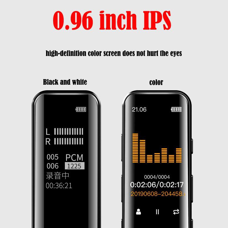 C8 Mini Digital Voice Recorder 16GB Audio Pen Dictaphone Sound Activated Recording for Business Meeting Class Attending