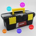 Large Size Portable Plastic Hardware Toolbox Household Multifunction Maintenance Toolbox Car Storage Box Anti-fall Box Tool Case