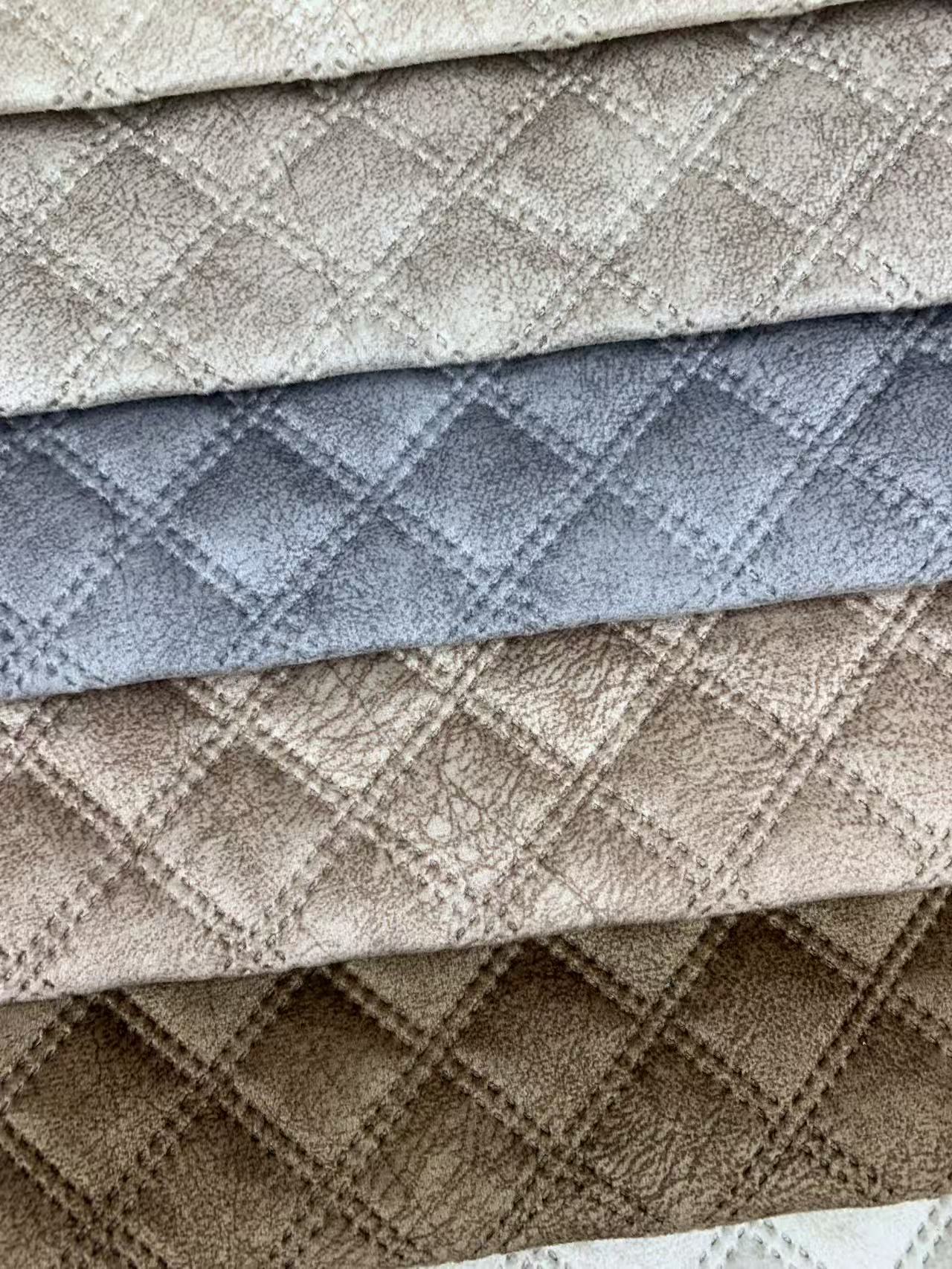 Printed Embossed Holland Velvet Sofa Fabric