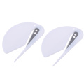 2 X Plastic Letter Opener Mail Envelope Opener Safety Paper Guarded Cutter Blade
