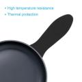 Non Slip Silicone Panhandle Pot Cover Mitts Kitchen Cooking Tools Heat Resistant Pot Handle Kitchen Cookware Parts
