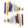 Montessori Beads Bar 1-10 Mathematic Material 20pcs Kids Education Toy Gifts Learning Math Toy