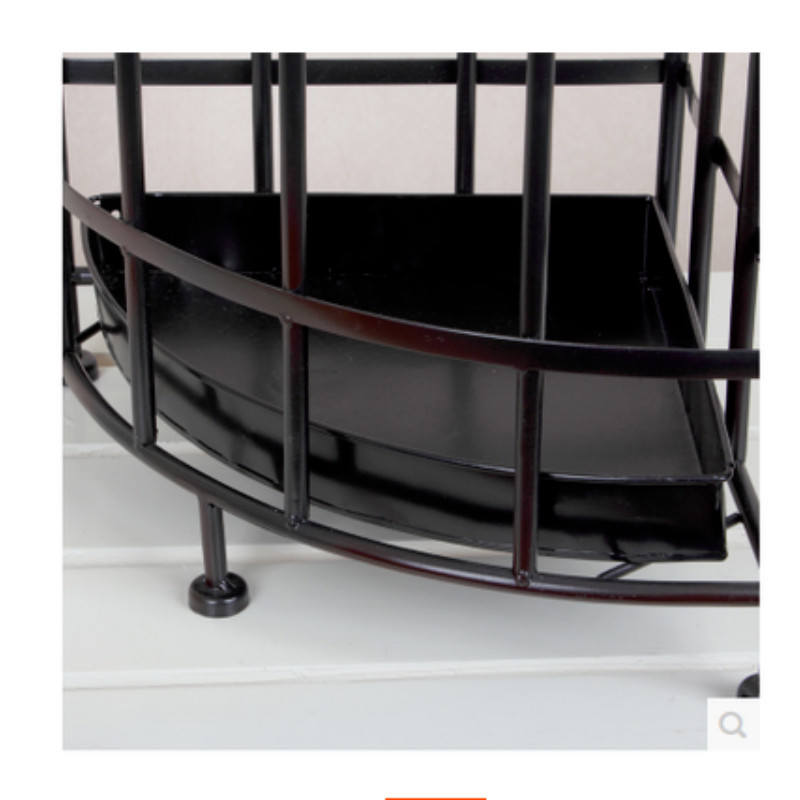 Retro creative metal Umbrella Holder Umbrella Stand Holder for Wrought Iron Home Simple Rack Barrel Storage WJ021510