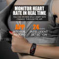 Fitness Tracker Smart Bracelet Blood Pressure Pedometer Fitness Bracelet Heart Rate Monitor Waterproof Bluetooth Watch Men Women