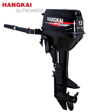Hangkai 2 stroke 12HP Boat engine outboard boat motor water cooled Engine electric toy boat motor electric boat engine outboard