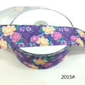 5yards 38/25mm Grosgrain Ribbon Lovely Floral Printed Lace Satin Ribbons for DIY Bow Craft Card Gifts Bouquet Wrapping