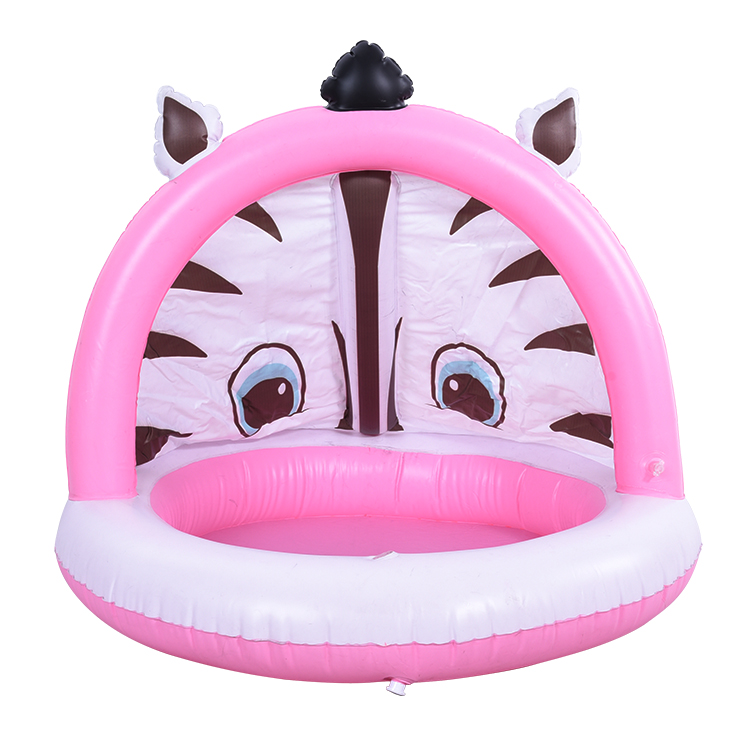  Baby Pool Inflatable Pink zebra splash swimming pool