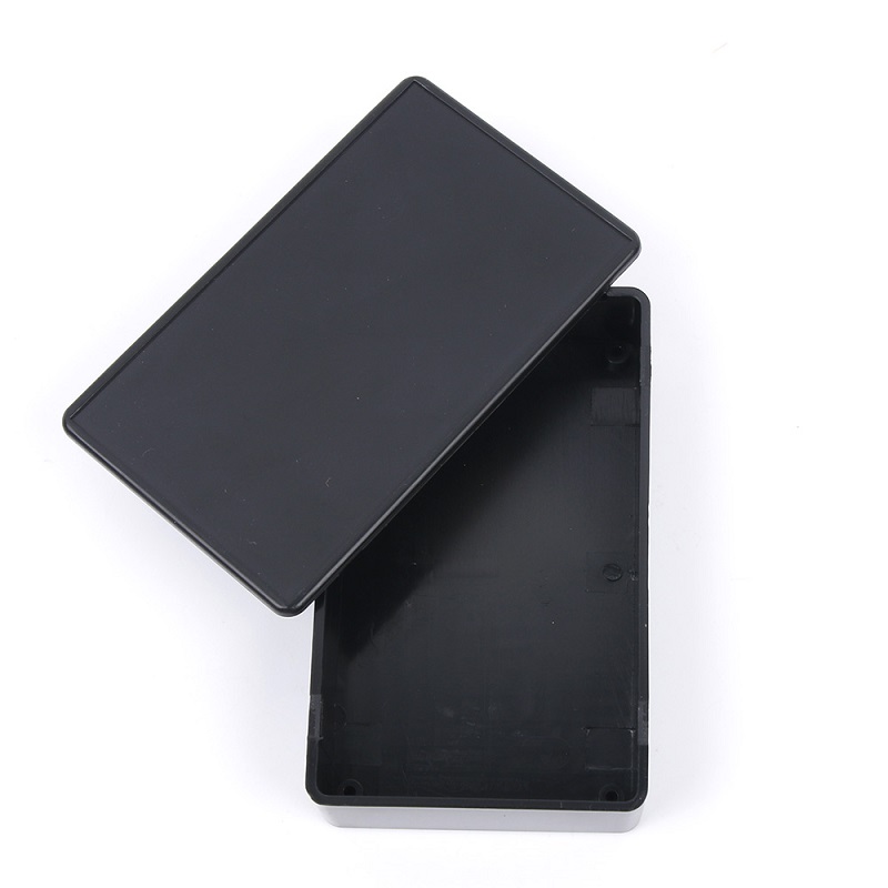 Plastic Waterproof Cover Project Electronic Instrument Case Enclosure Box 100 X 65 X 25mm Black