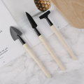 3PCs/Set Three-piece Shovel Rake Planting Tools Combination Home Gardening Tool Set Balcony Home-grown Mini Digging Suits