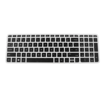 Silicone Keyboard Cover Protector Skin For HP Pavilion 15-ab 15