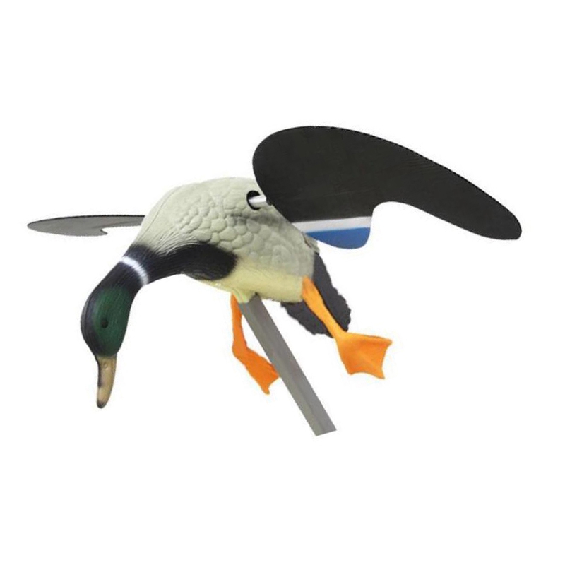DC 6V Plastic Mallard Motorized Hunting Decoys Hunting with Spinning Wings