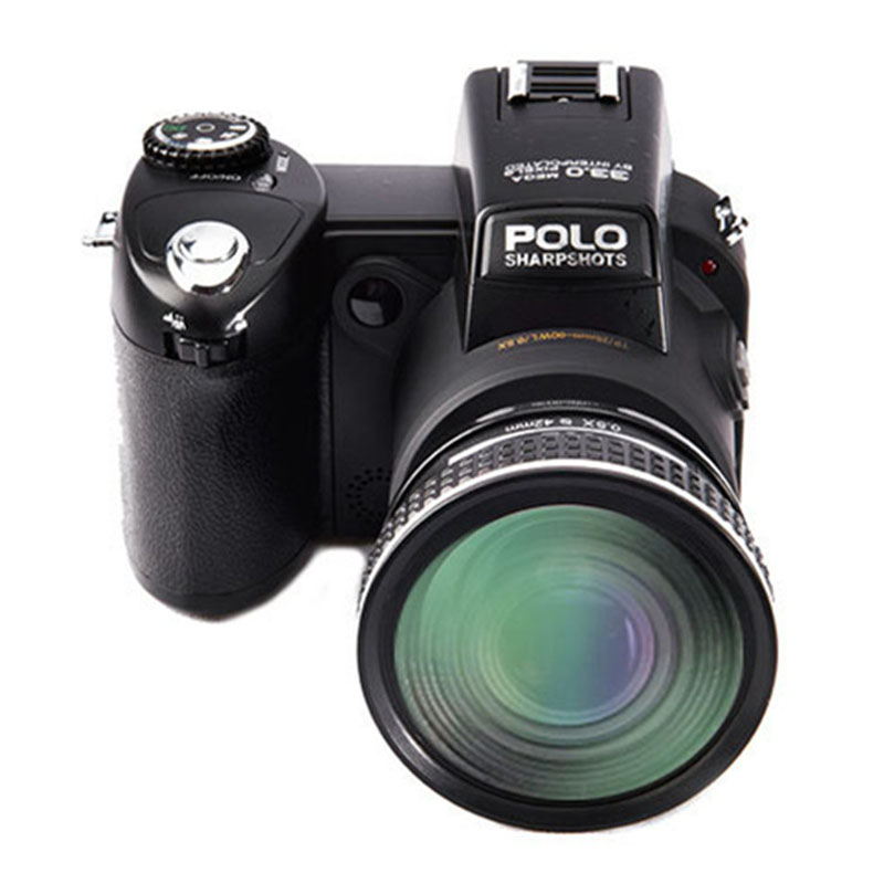POLO D7200 Digital Camera 33MP Auto Focus Professional DSLR Camera Telephoto Lens Wide Angle Lens Appareil Photo Bag
