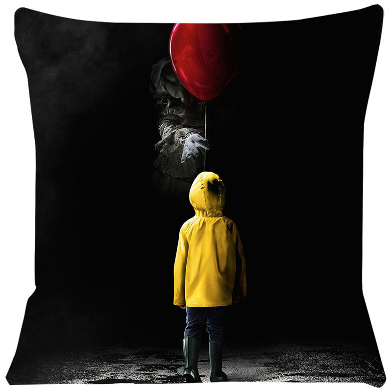 Cushion Cover Pennywise-IT Stills Pillow for chairs Home Decorative cushions for sofa Throw Pillow Cover SJ-063