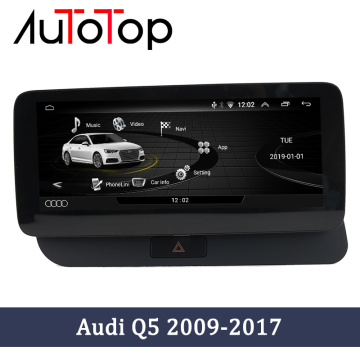 AUTOTOP Android 10.0 Car Head Unit GPS ForAudi Q5 2009-2016 Google SWC BT WIFI Multimedia Player Radio GPS Navigation Stereo