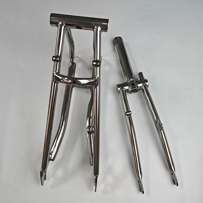 Brompton Titanium Forks and Rear Triangle