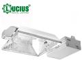 Lucius 1000W Grow Lighting Fixture,1000W Dimmable Double Ended HPS Grow Light,208V/240/277V Completely System Controller Ready
