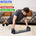 2020 New 9 In 1 Push Up Rack Board Fitness Exercise Workout System Gym Body Push-up Stand Push-Ups Stands Fitness Equipments