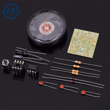 DIY Kit Electronic Doorbell Package NE555 Precise Electronic Production Transformer Sound Circuit Processing Board