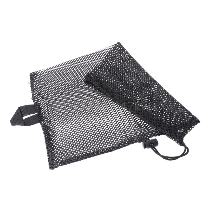 Storage Bag Quick Dry Swim Dive Net Bag Drawstring Type Water Sport Snorkel Flippers Storage