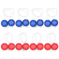 4pcs Red 4pcs Blue