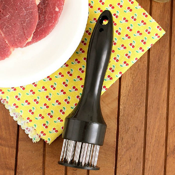 New Profession Meat Tenderizer Needle With Stainless Steel Home Kitchen Portable Cooking Dinner Food Meat Tools