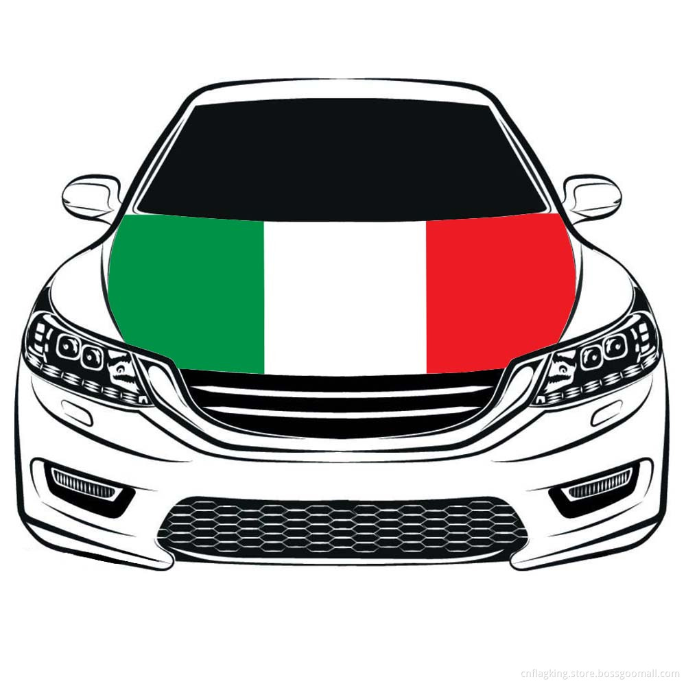 The World Cup Italy Flag Car Hood flag 100*150cm Italy Hood flag