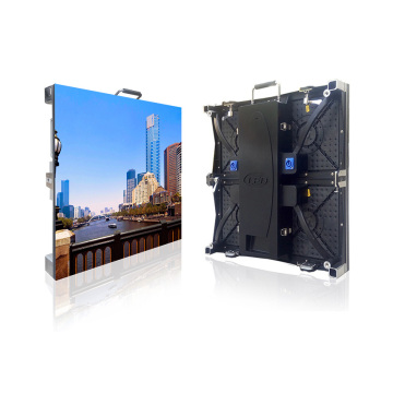 Aliexpress led sign P3.91 Outdoor Panel LED Display 500x500mm Die Casting Aluminum Cabinet Full Color Led Screen Display