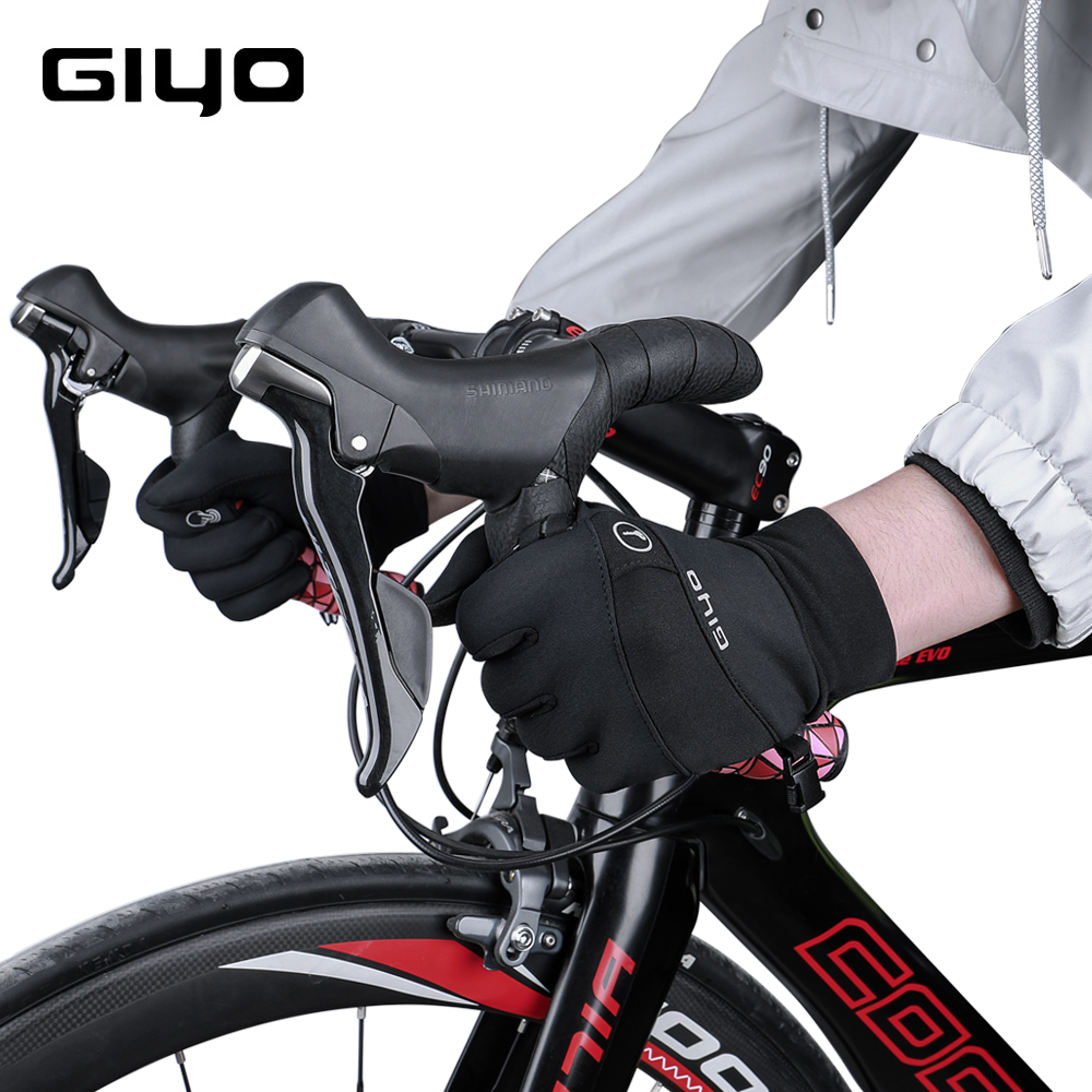 GIYO Winter Sports Gloves Men Women Cycling Bicycle Gloves Full Long Finger Road MTB Bike Gloves Ski Motorcycle Driving Gloves