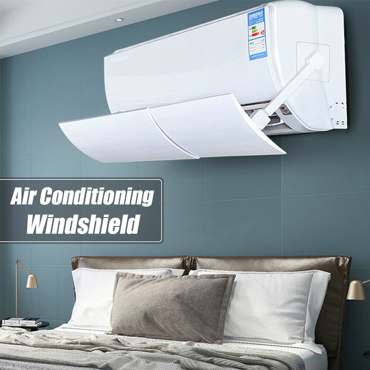 free ship Adjustable 56-102cm Air Conditioner Shield Cold AirConditioner Deflector Baffle Anti Direct Blowing StraightAnti-wind