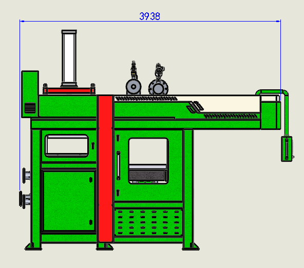 Automatic forming and shaping integrated machine(side)