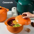 Soup Pot Crock Pot Casserole Ceramic Saucepan Soup Pot High Temperature Resistant Cooking Pan Pots for the Kitchen panelas