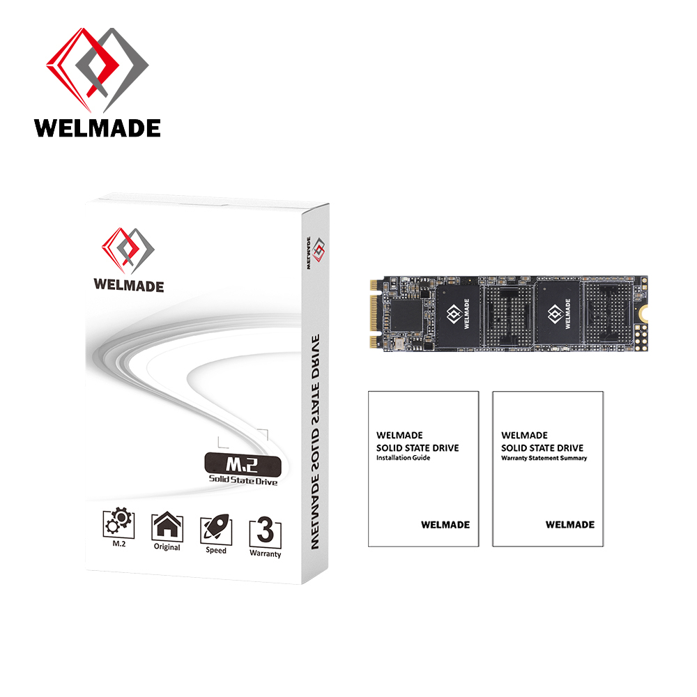 WELMADE SSD M2 128gb 256gb 512gb 1tb 2tb M.2 SSD sata NGFF 2280 internal hard drive for Laptop hard disk 128gb