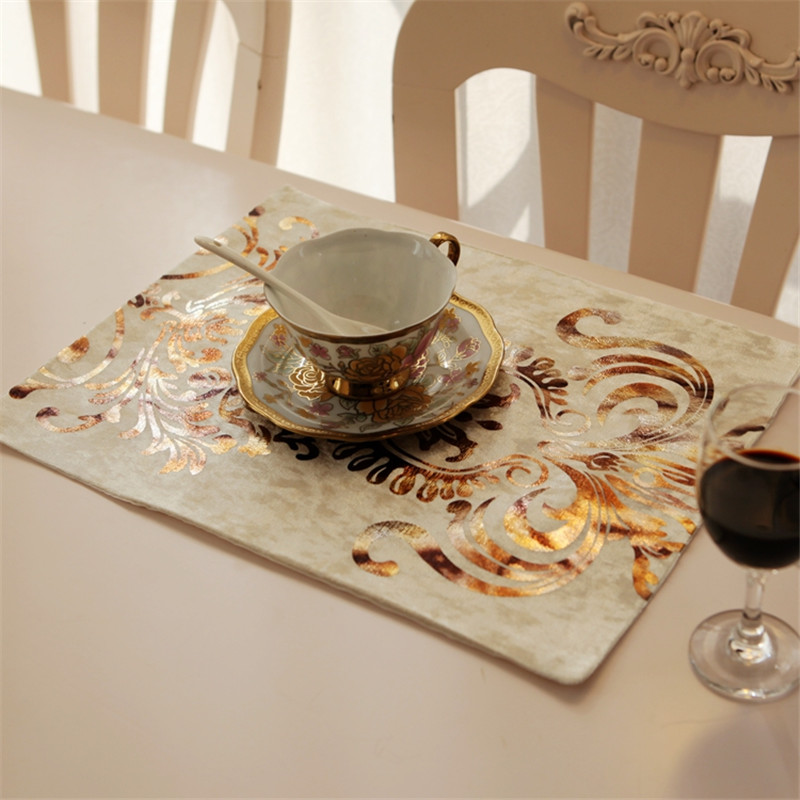 Eat mat home kitchen table decoration Table Mats mats pads Placemat Kitchen Decor European style
