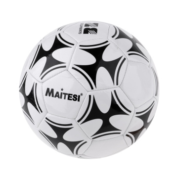 Durable Football Soccer Ball 3 Standard Football Training with Net Needle