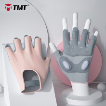 TMT Gym Gloves for Women Body Building Sports Fitness Dumbbell Workout Breathable Gloves for Crossfit Weight Lifting Training