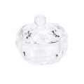 1Pc Acrylic Nail Cup Clear Crystal Bowl Acrylic Powder Liquid Holder Dappen Dish Salon Equipment Nail Art Design Tool