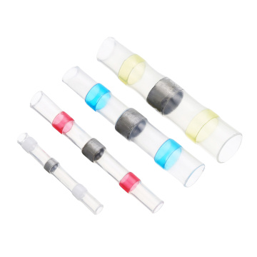 100pcs Assorted Solder Heat Shrink Sleeves Splice Butt Connector 26-10 AWG with Box For Electrical Equipment Supplies