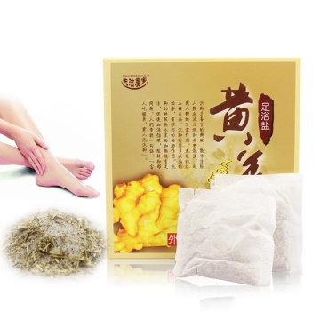 5*20Pcs Ginger Foot Bath Powder Chinese Foot Bath Spa Bubble Foot Cleaning Natural Plants Ginger Extract Foot Bath Salt