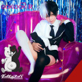 DokiDoki-R Game Danganronpa Monokuma Cosplay Costume Men Women Halloween Costume Game Danganronpa Cosplay