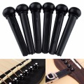 6 Pcs/lot New Bridge Pin Classical Style Dot Acoustic Guitar Musical Stringed Instruments Guitar Parts Accessories 29mm