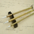3pcs Chinese Calligraphy Brushes with bamboo penholder wool hair brush for painting calligraphy for artist supplies
