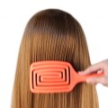 Universal Scalp Massage Comb Rebound Big Curved Comb Oil Head Shape Wide Tooth Comb Fluffy Hairdressing Comb