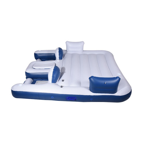 4 people square floating island Relaxation Floating Island for Sale, Offer 4 people square floating island Relaxation Floating Island