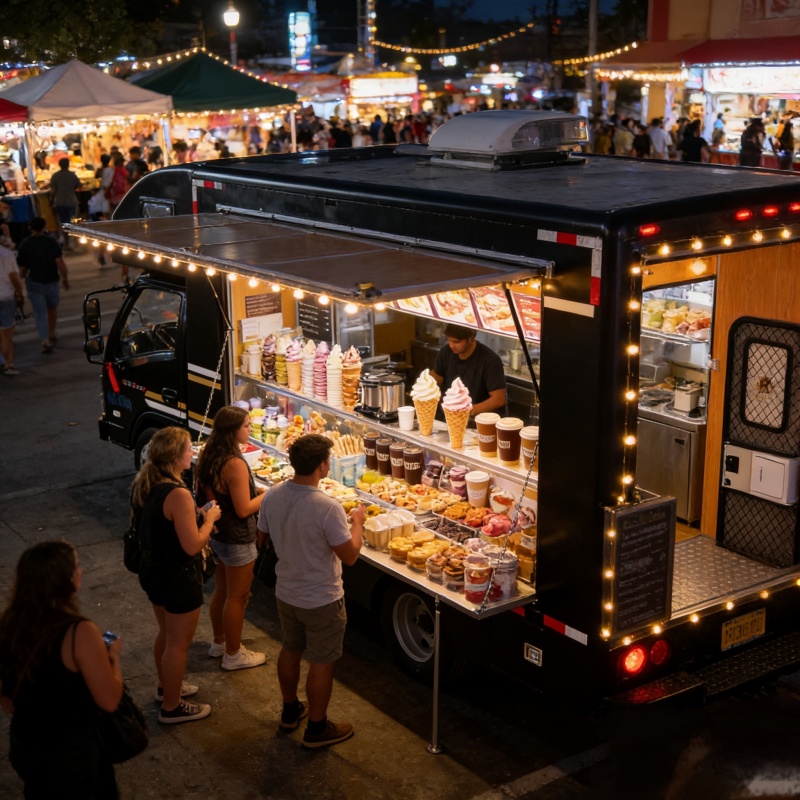 Mobile Beverage Food Truck
