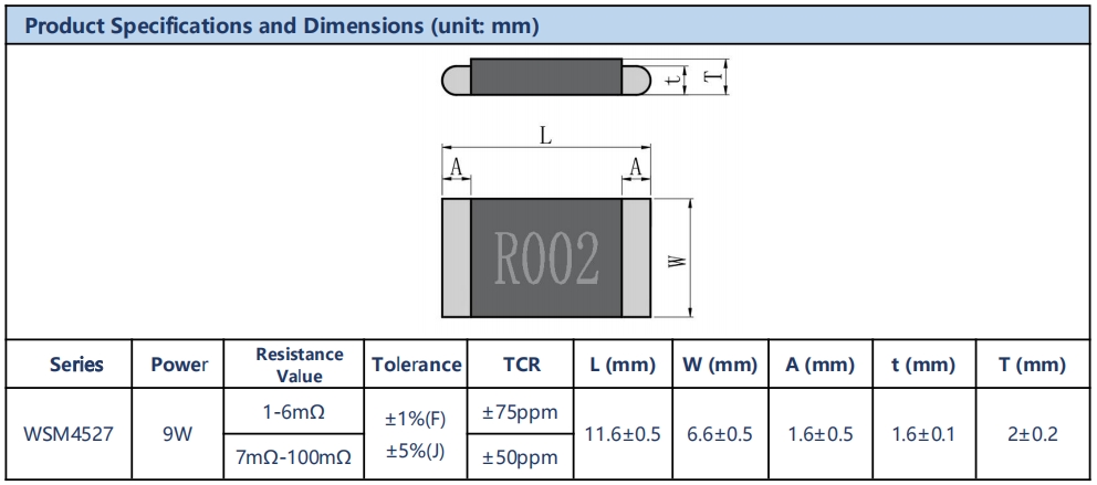 WSM4527 specifications and dimensions