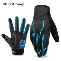 CoolChange 10 Colors Winter Women Men's Cycling Gloves Full Finger with GEL Pad Shockproof MTB Mountain Bike Bicycle Gloves